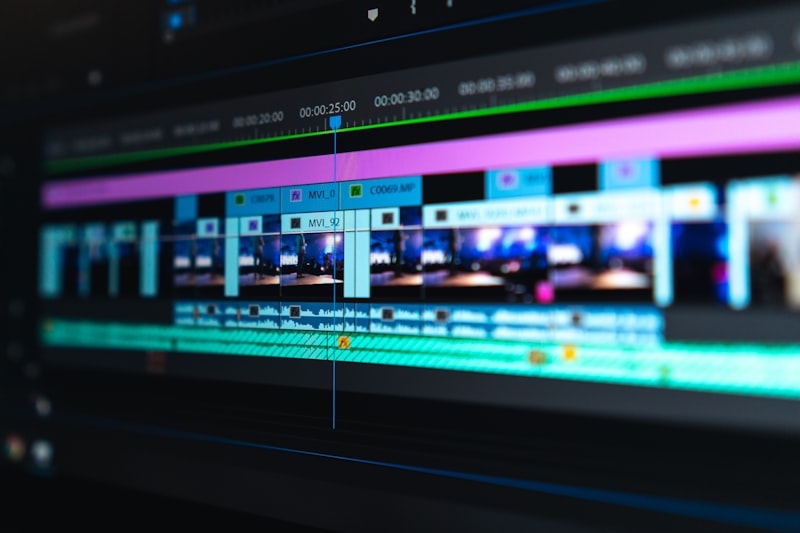 Attrezzatura cinematografica professionale in uno studio video
